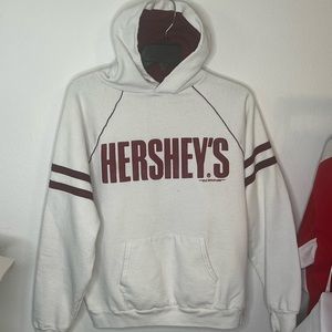Vintage Hershey’s Hoodie by College Lane size Large Made in the USA
